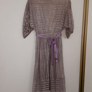Sheer Spring/Summer Lavender Dress